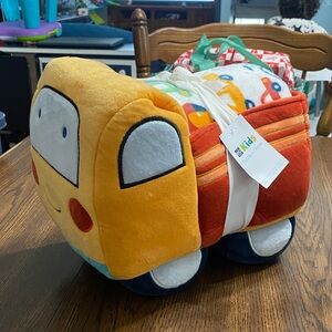 “5/$20” The Big One throw blanket and plush truck pal